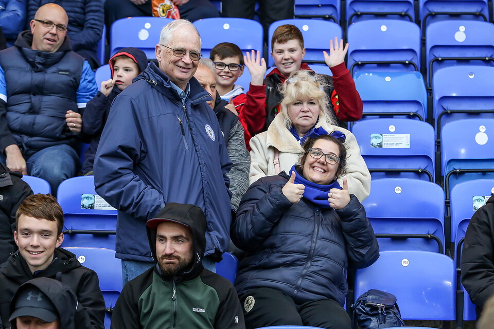 Posh Fans v Sheffield Wednesday
