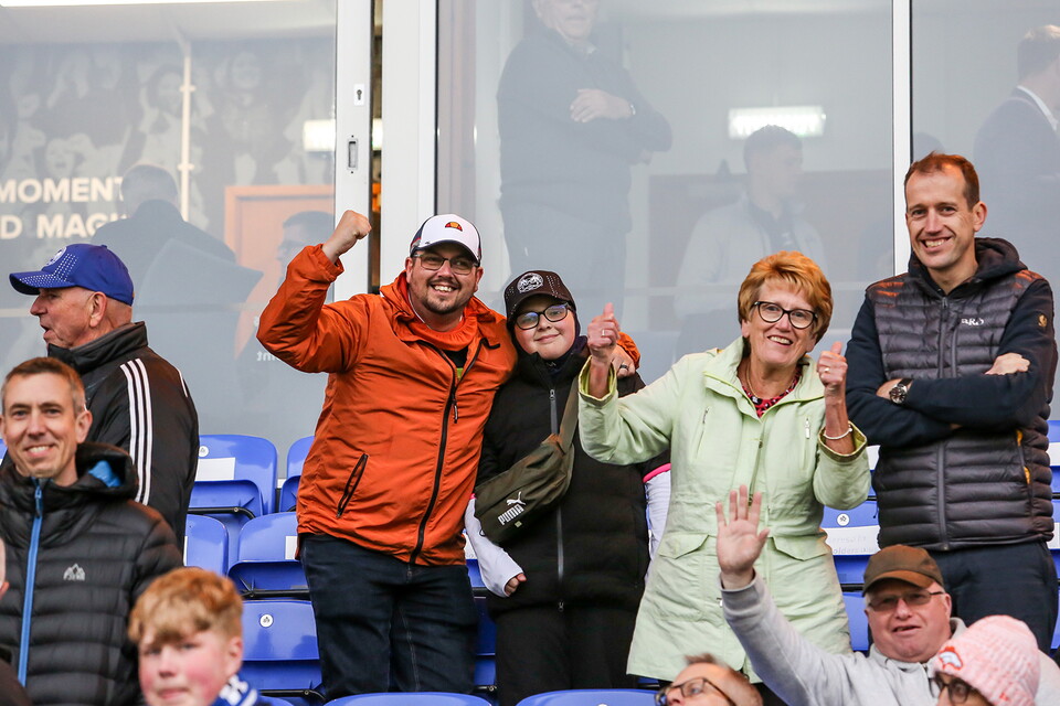 Posh Fans v Sheffield Wednesday