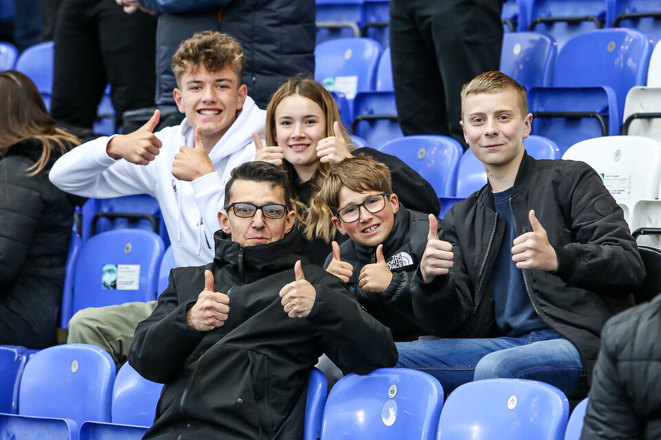 Posh Fans v Sheffield Wednesday