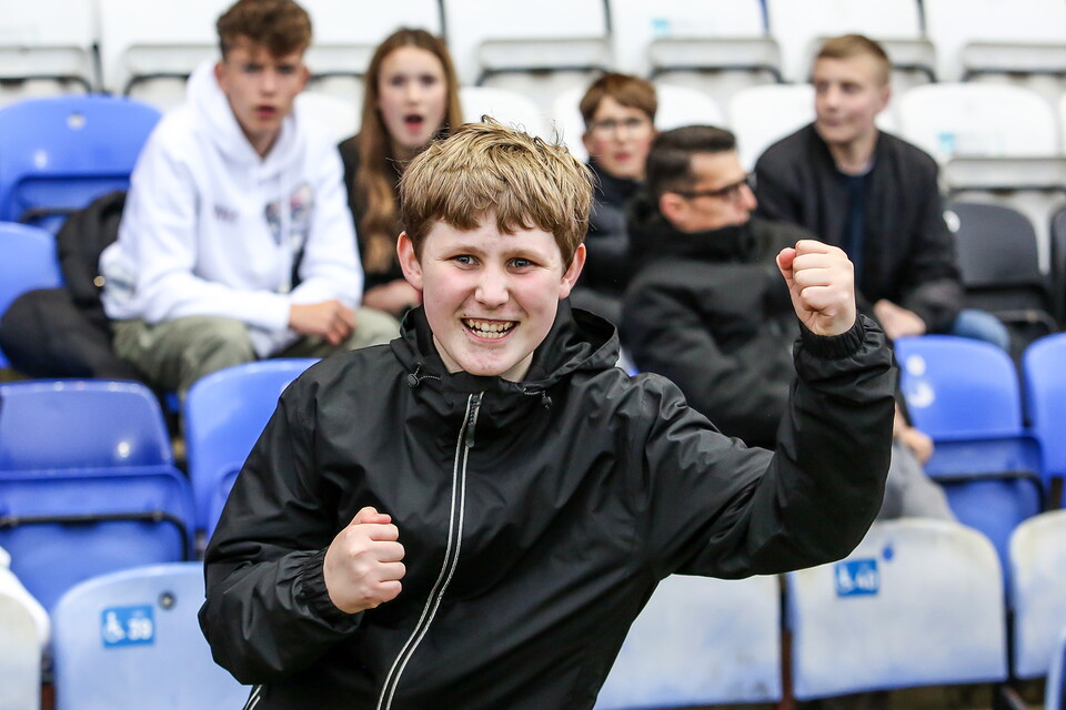 Posh Fans v Sheffield Wednesday