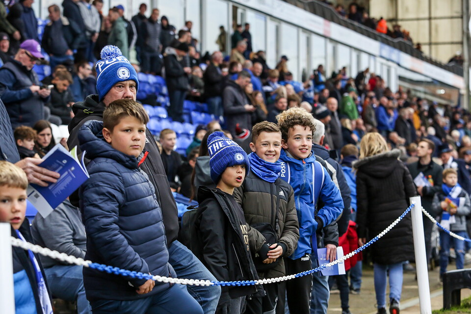 Posh Fans v Sheffield Wednesday