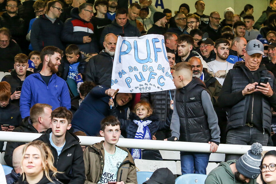 Posh Fans v Sheffield Wednesday
