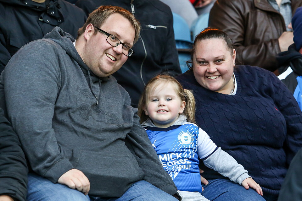 Posh Fans v Sheffield Wednesday
