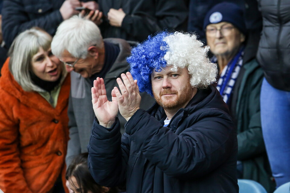 Posh Fans v Sheffield Wednesday