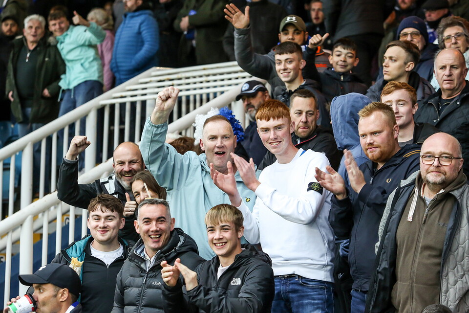 Posh Fans v Sheffield Wednesday