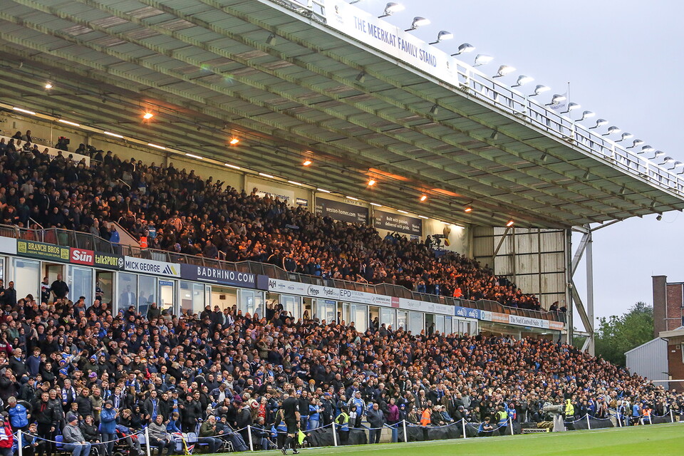 Posh Fans v Sheffield Wednesday