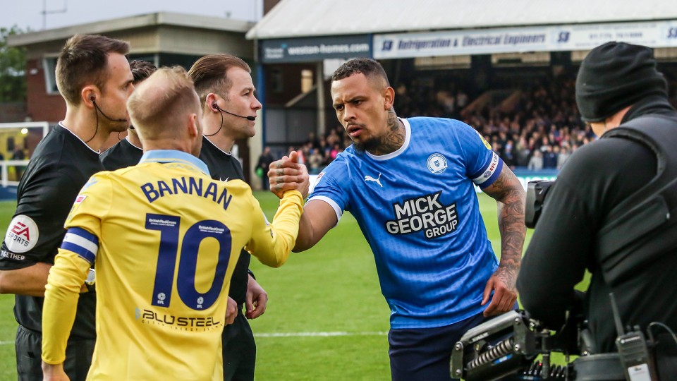 Posh v Sheffield Wednesday