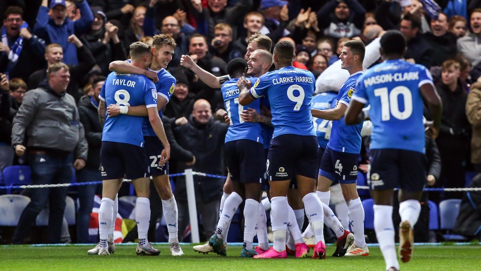 Posh v Sheffield Wednesday