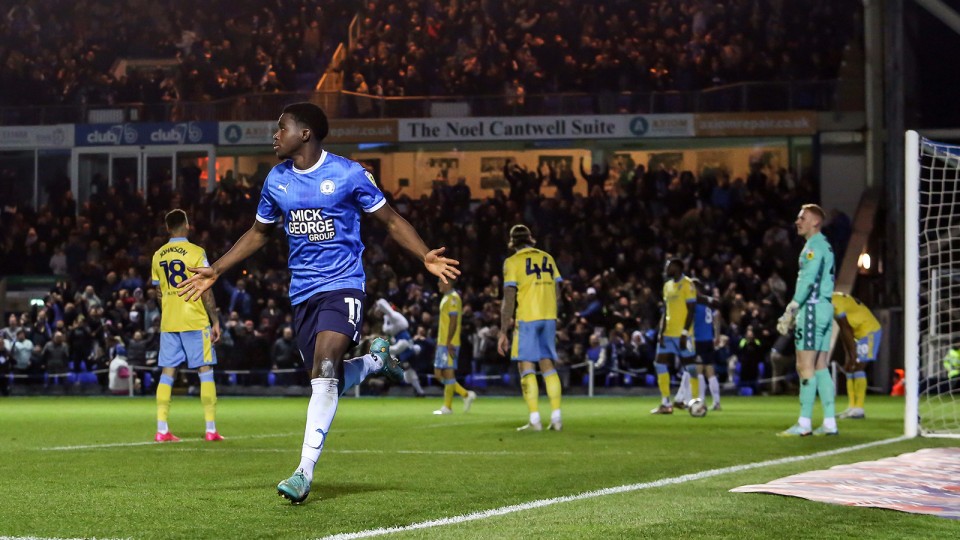 Posh v Sheffield Wednesday