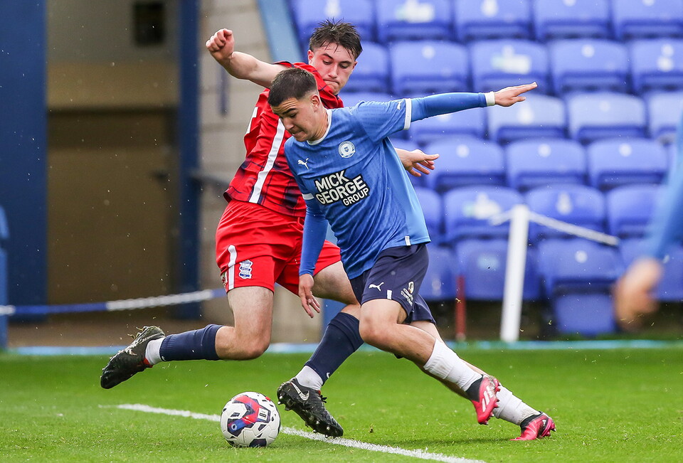Posh U18s v Birmingham City U18s