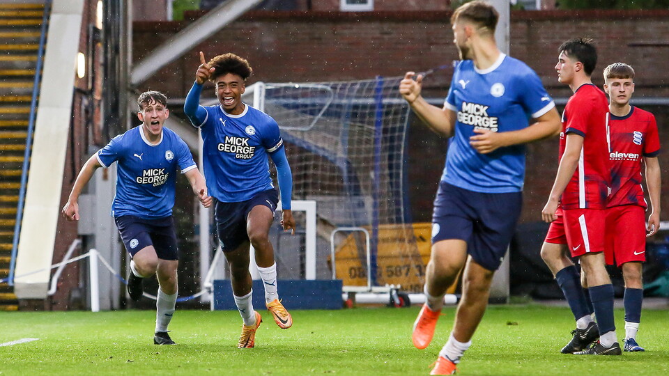 Posh U18s v Birmingham City U18s