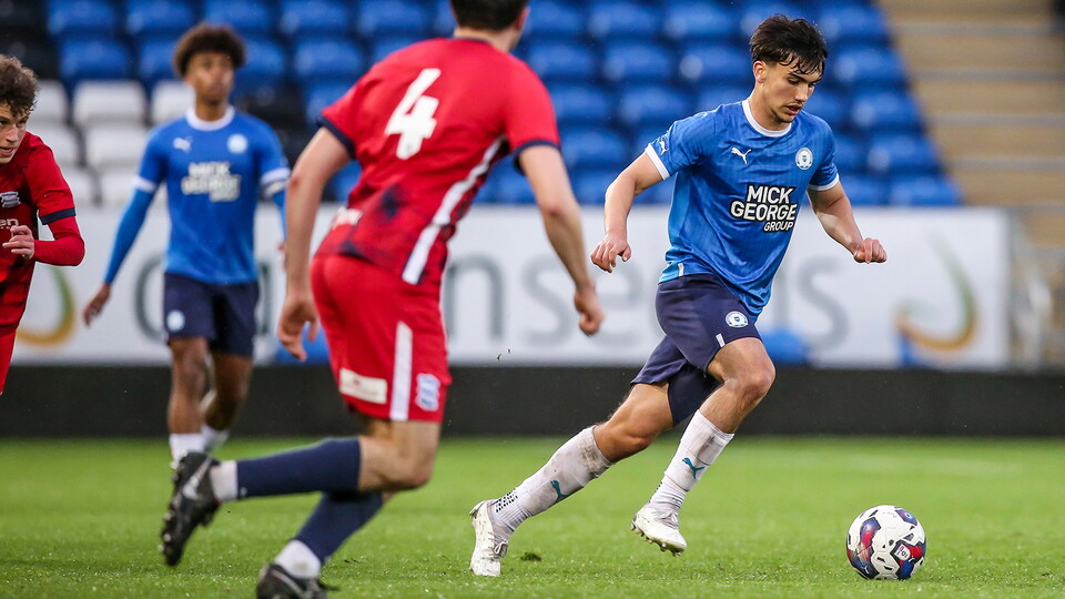 Posh U18s v Birmingham City U18s