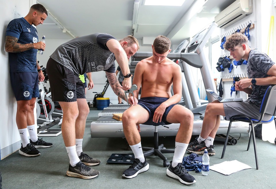 Pre-Season Fitness Testing Day Two