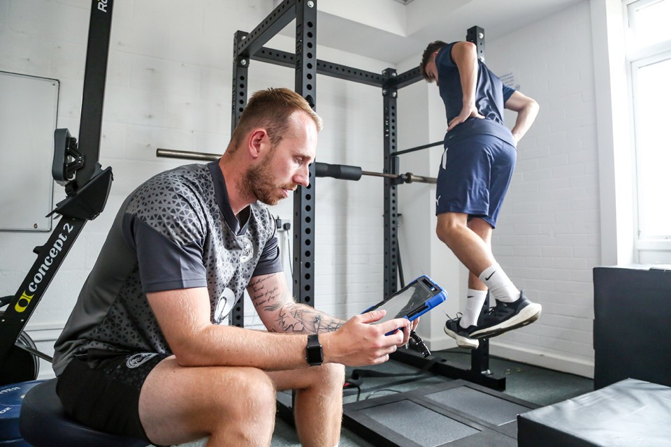 Pre-Season Fitness Testing Day One