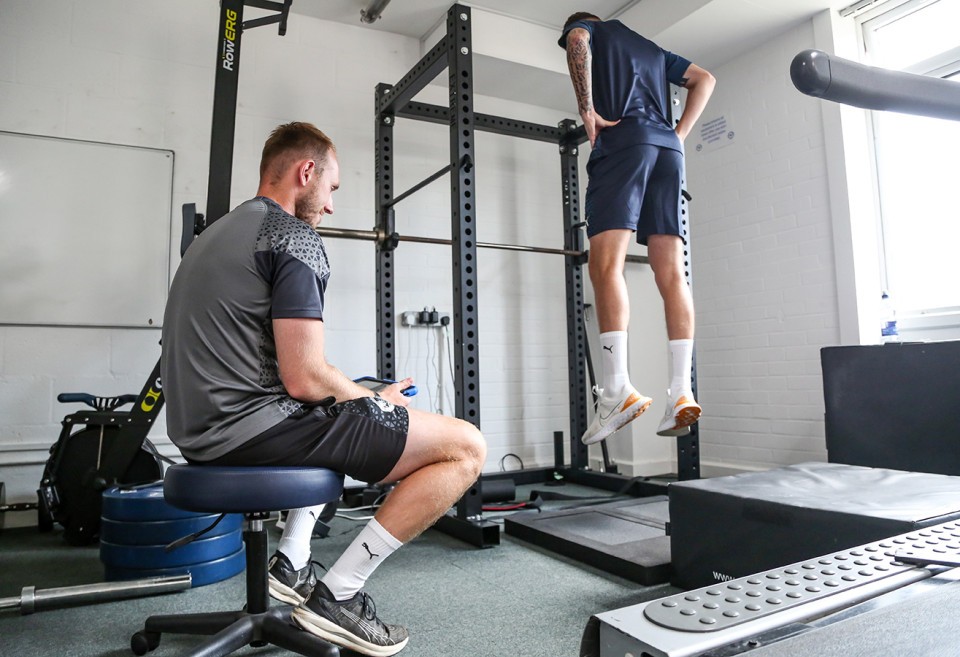 Pre-Season Fitness Testing Day One