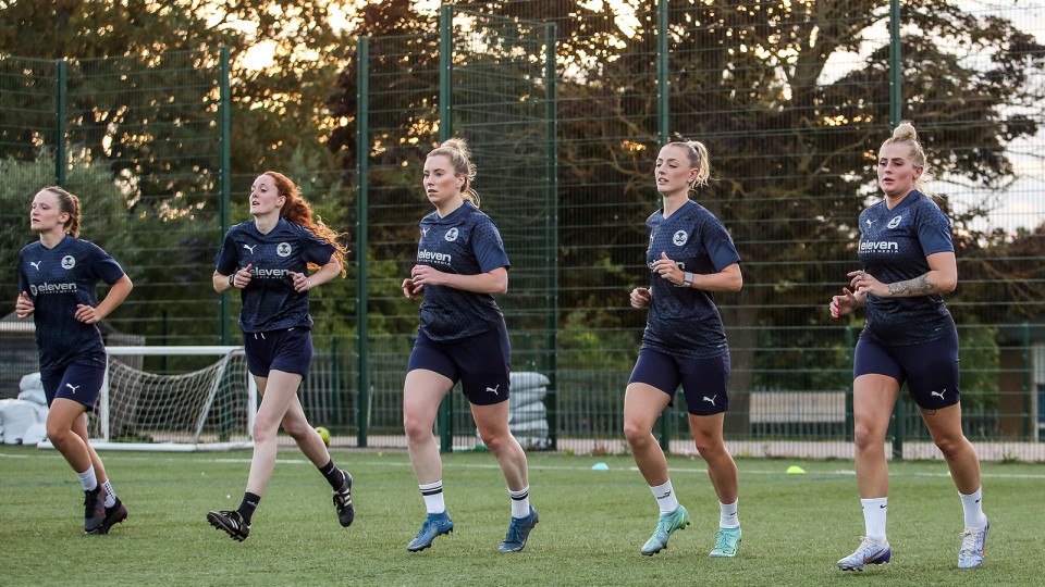 Posh Women Return To Pre-Season Training