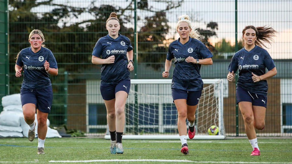 Posh Women Return To Pre-Season Training