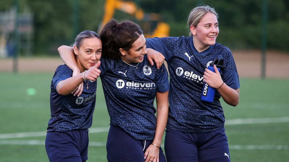 Posh Women Return To Pre-Season Training