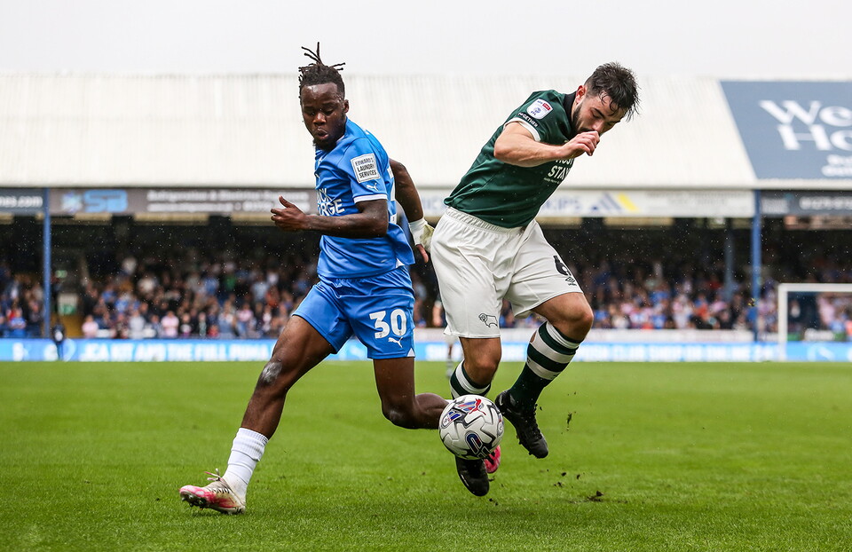 Posh v Derby County