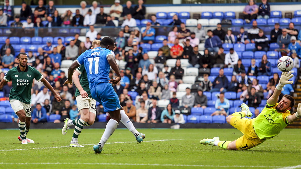 Posh v Derby County