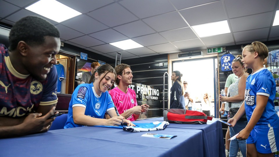 Club Shop Signing Session