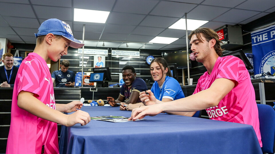 Club Shop Signing Session