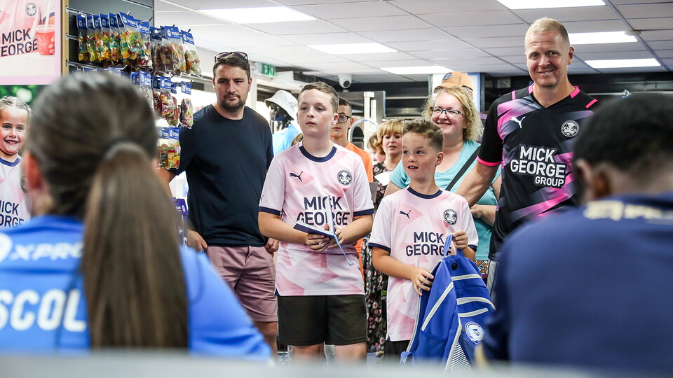 Club Shop Signing Session