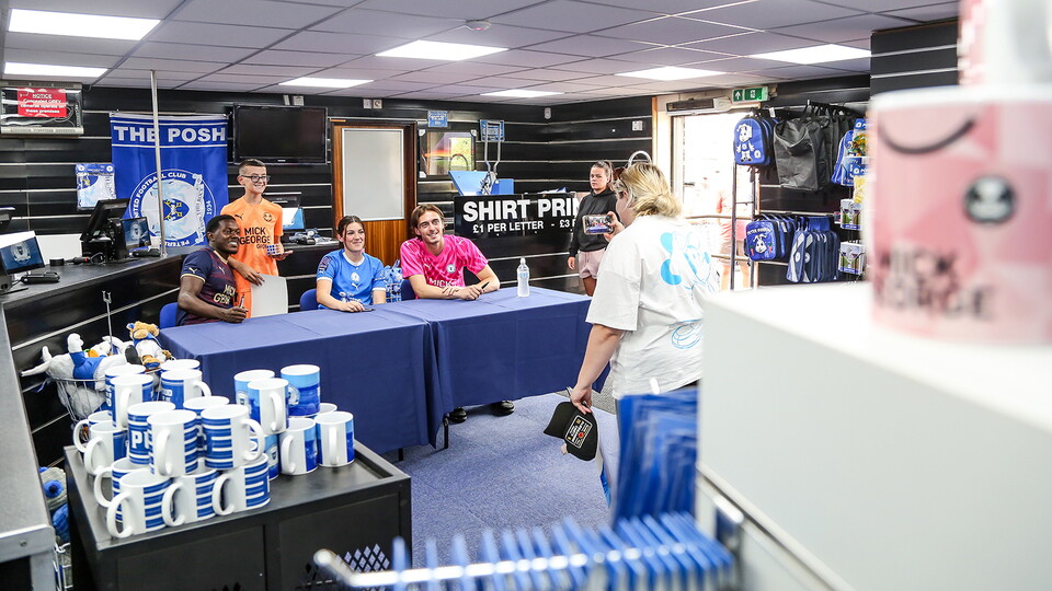 Club Shop Signing Session