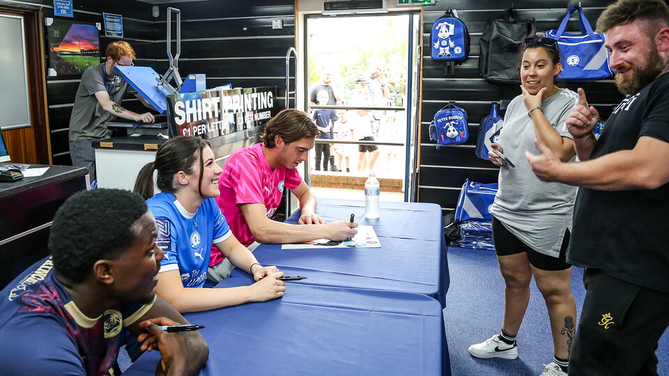 Club Shop Signing Session