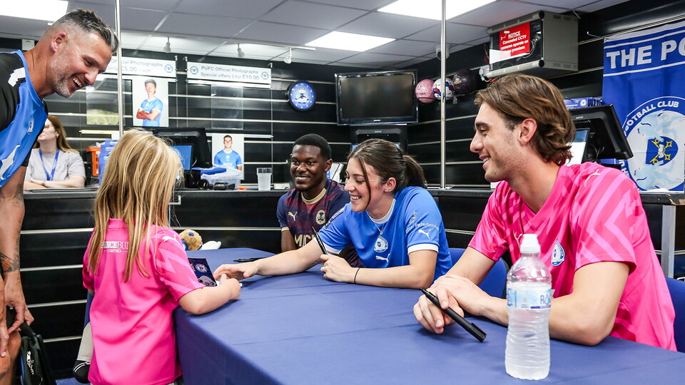 Club Shop Signing Session