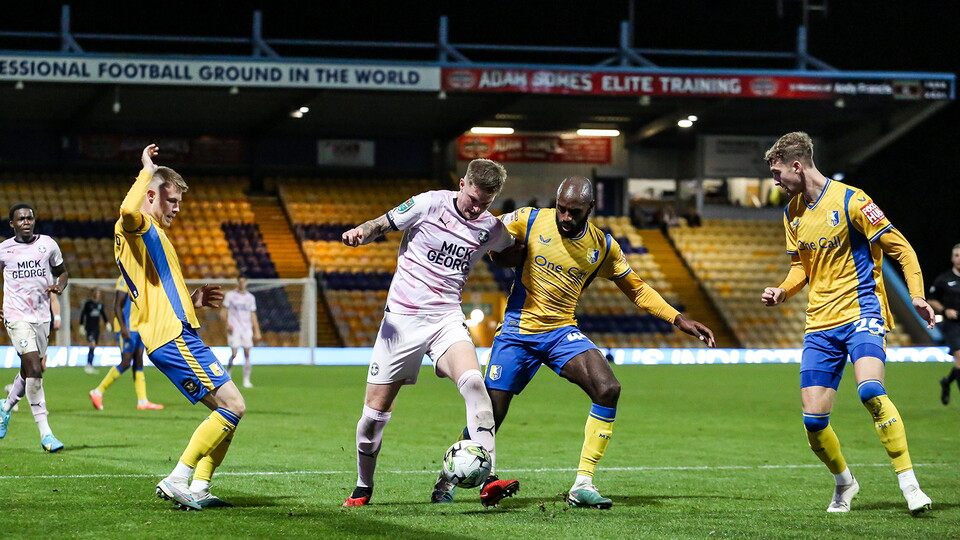 Mansfield Town v Posh