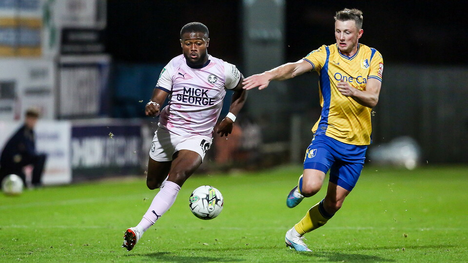 Mansfield Town v Posh
