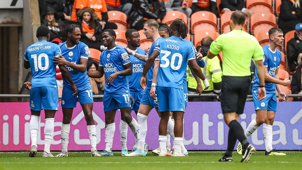 Blackpool v Posh