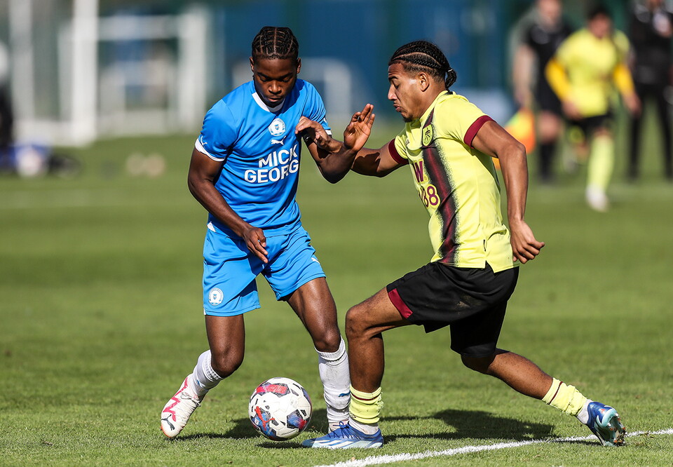 Posh U21s v Burnley U21s