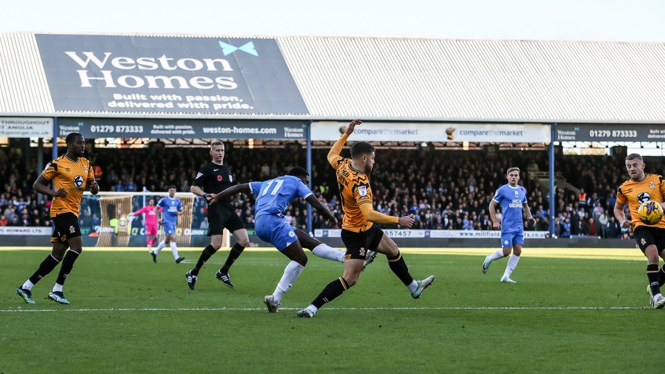 Posh v Cambridge United