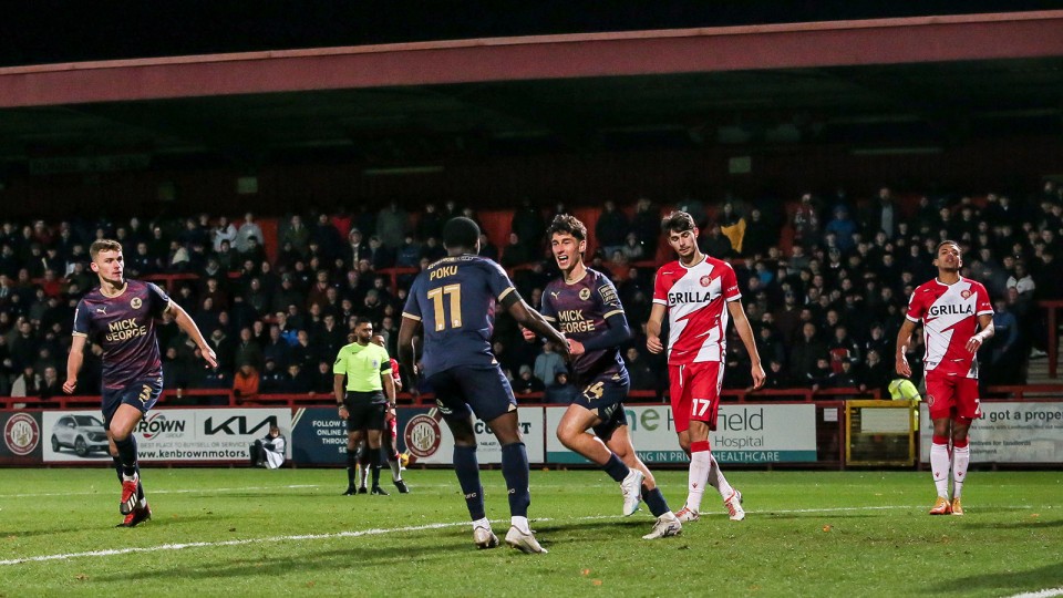 Stevenage v Posh