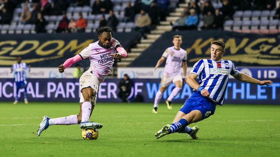 Wigan Athletic v Posh