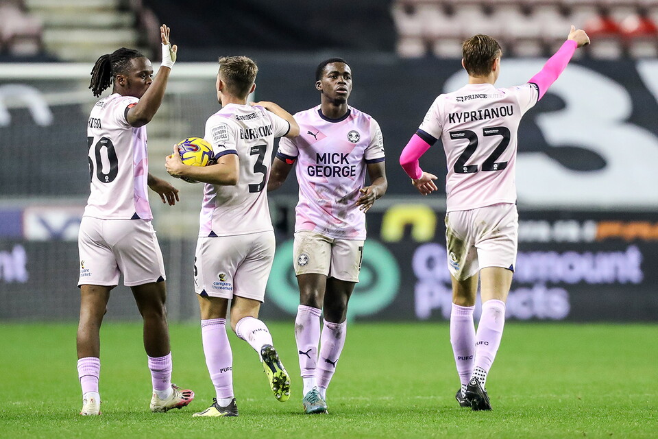 Wigan Athletic v Posh