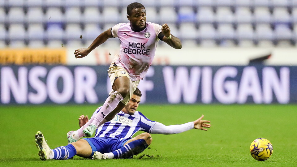 Wigan Athletic v Posh