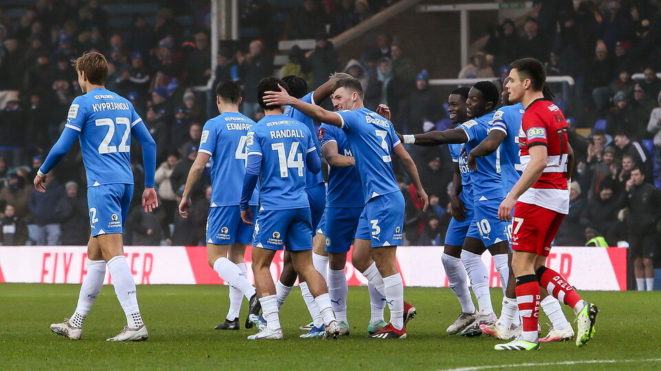 Posh v Doncaster Rovers