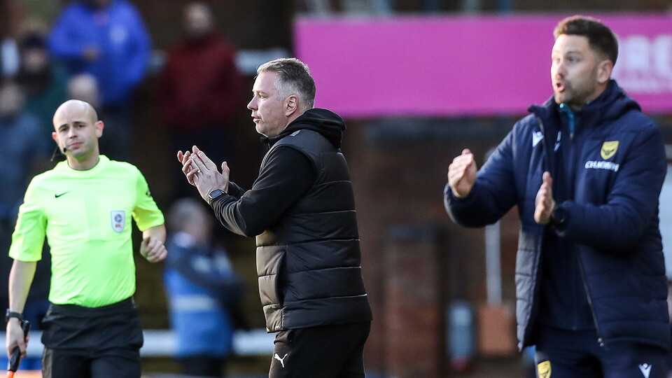 Posh v Oxford United