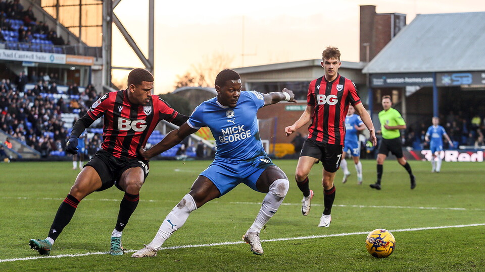 Posh v Oxford United