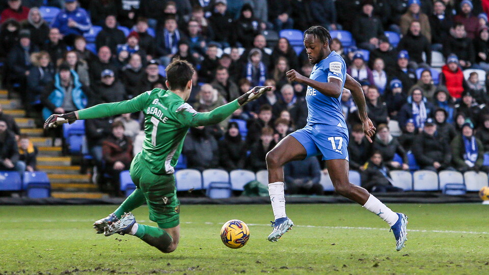 Posh v Oxford United