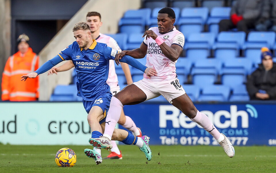Shrewsbury Town v Posh