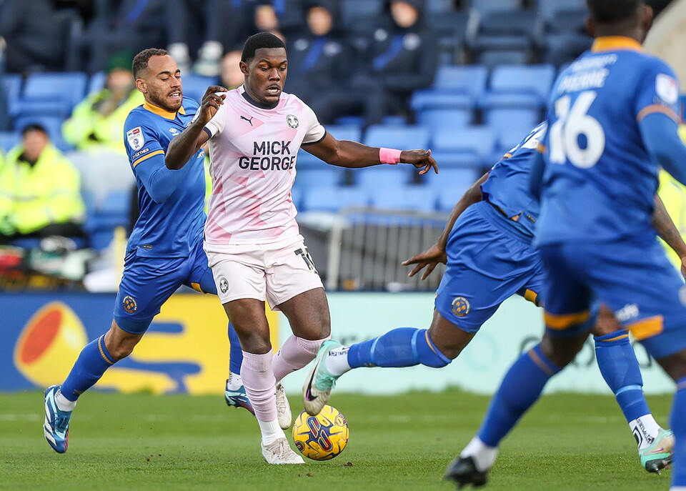 Shrewsbury Town v Posh