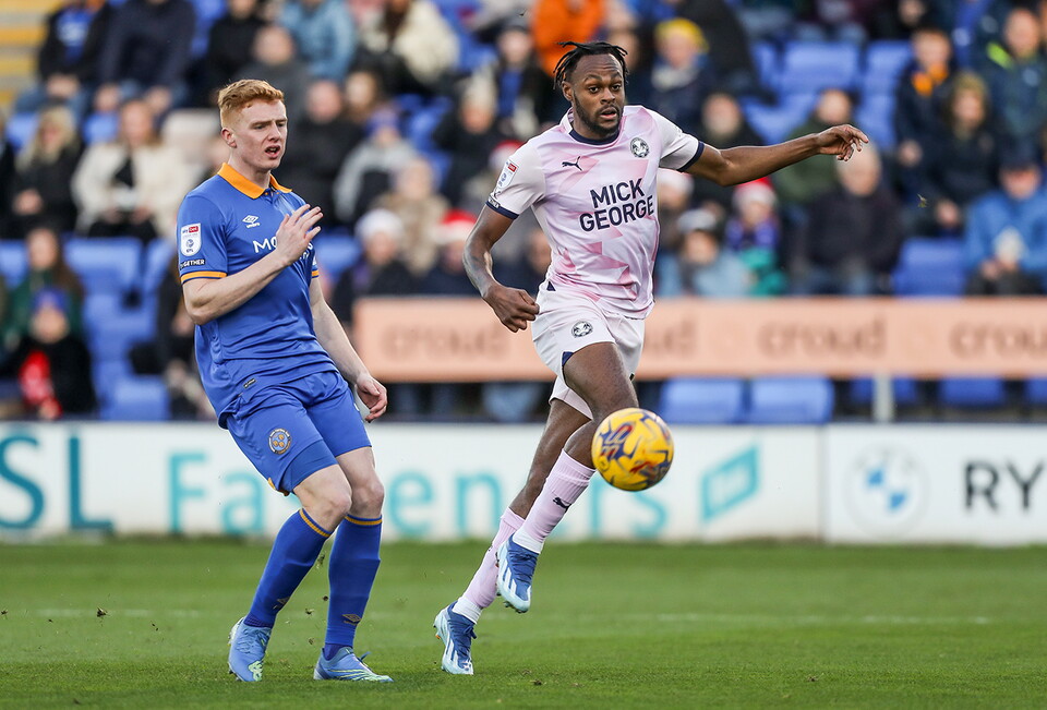 Shrewsbury Town v Posh