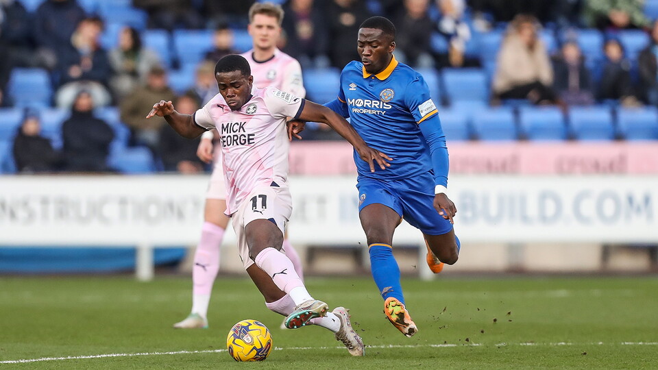 Shrewsbury Town v Posh
