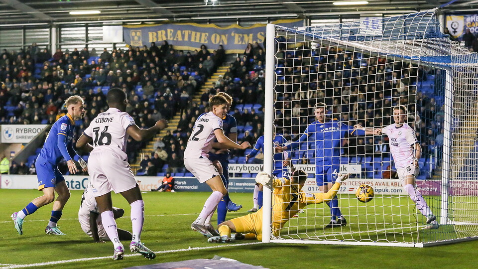 Shrewsbury Town v Posh