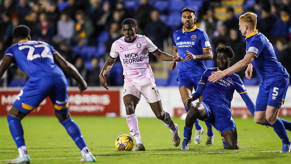 Shrewsbury Town v Posh