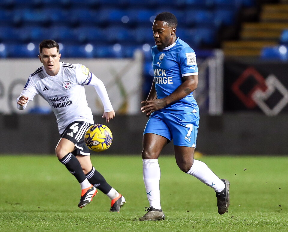 Posh v Crawley Town